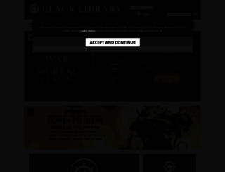 blacklibrary.com screenshot