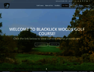 blacklickwoodsgc.com screenshot