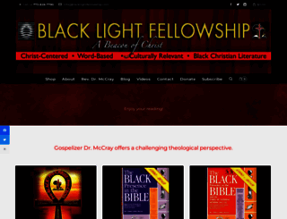blacklightfellowship.com screenshot