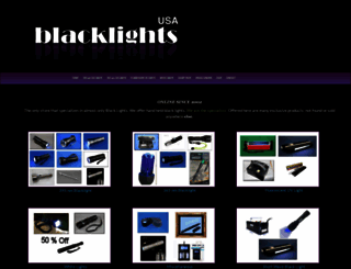 blacklightsusa.com screenshot