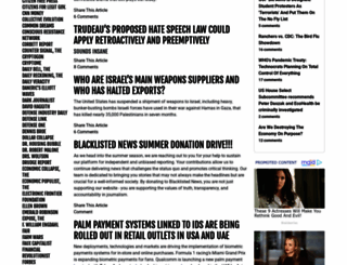 blacklistednews.com screenshot