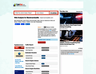 blackmambaelite.com.cutestat.com screenshot