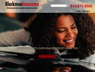 blackmoninsurance.com screenshot