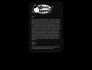 blackmonkey-pro.com screenshot