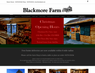 blackmorefarm.co.uk screenshot
