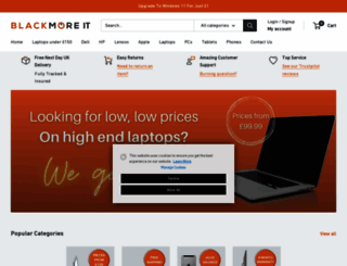 blackmoreit.com screenshot