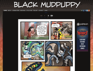 blackmudpuppy.com screenshot