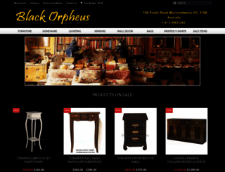 blackorpheus.com.au screenshot