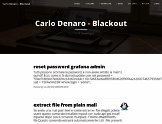 blackout.altervista.org screenshot