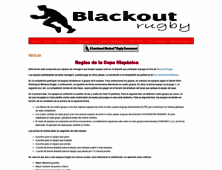 blackoutrugbyspain.blogspot.com screenshot