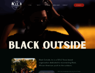 blackoutside.org screenshot