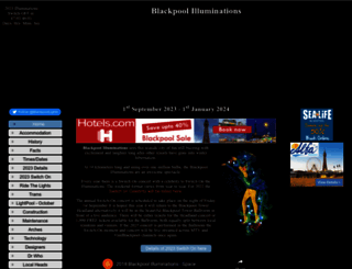 blackpool-illuminations.net screenshot