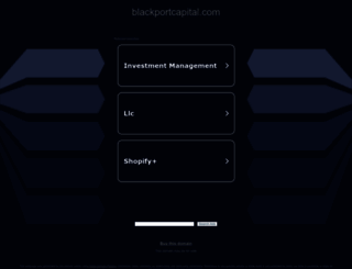 blackportcapital.com screenshot