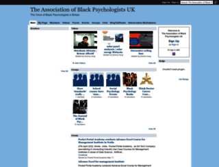 blackpsychology.ning.com screenshot