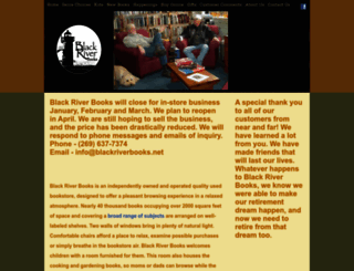blackriverbooks.net screenshot