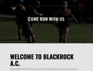 blackrockac.ie screenshot