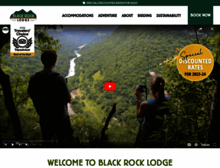 blackrocklodge.com screenshot