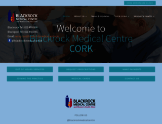 blackrockmedicalcentre.ie screenshot
