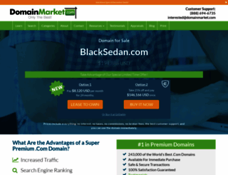 blacksedan.com screenshot
