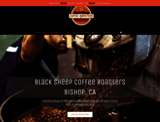 blacksheepcoffeeroasters.com screenshot