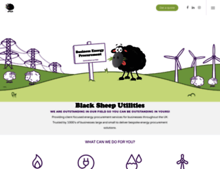 blacksheeputilities.co.uk screenshot