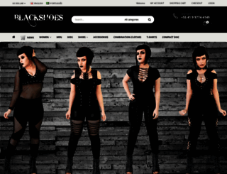 blackshoes.com.br screenshot