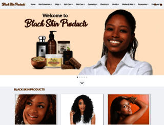 blackskinproducts.co.uk screenshot