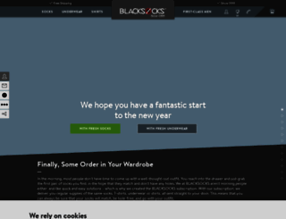 blacksocks.ch screenshot
