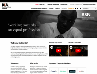 blacksolicitorsnetwork.co.uk screenshot