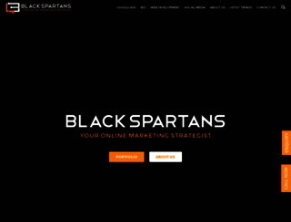 blackspartans.com.sg screenshot
