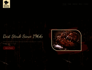 blacksteerrestaurant.com screenshot