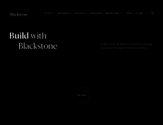 blackstone.com screenshot