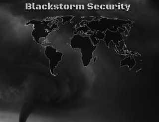blackstormsecurity.com screenshot