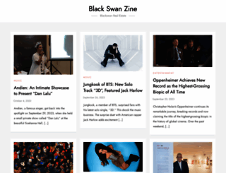 blackswanzine.com screenshot