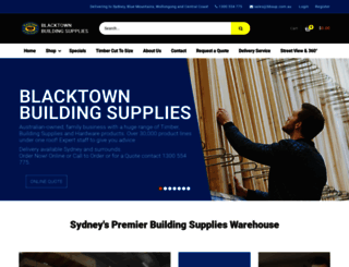 blacktownbuildingsupplies.com.au screenshot