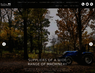 blacktrac-compact-tractors.co.uk screenshot