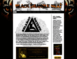 blacktrianglesilat.com screenshot
