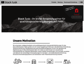 blacktusk.eu screenshot