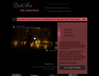blackvelvetdance.com screenshot