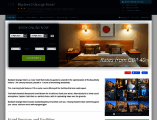 blackwell-grange.hotel-rez.com screenshot