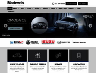 blackwells.co.nz screenshot