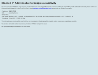 blackwells.com screenshot