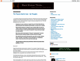 blackwomanthinks.blogspot.com screenshot
