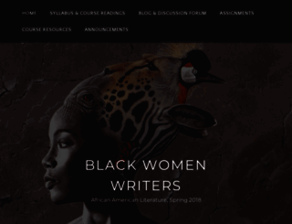 blackwomenwriterssp18.wordpress.com screenshot