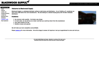 blackwoodsupply.com screenshot