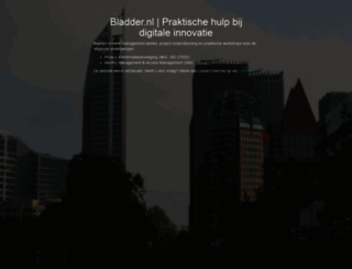 bladder.nl screenshot