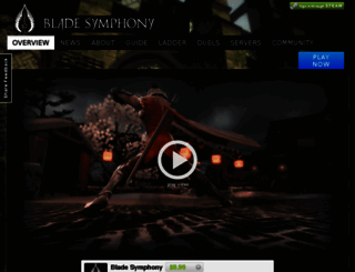 blade-symphony.com screenshot