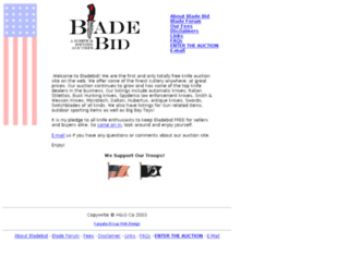 bladebid.com screenshot