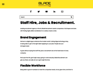 bladerecruitment.co.uk screenshot