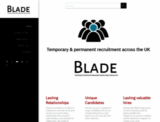 bladerecruitment.uk screenshot